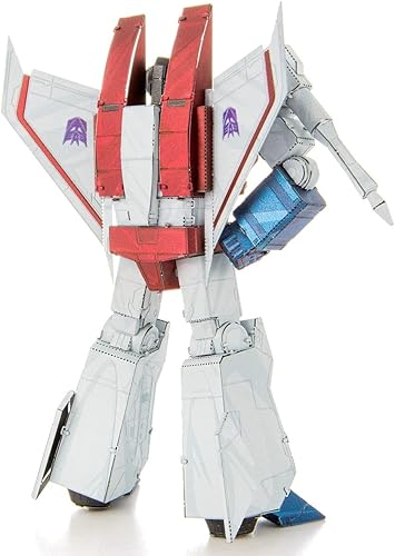 Miniatura 4 de Metal Earth Fascinaciones Transformers Starscream Color 3D Kit de modelo de metal