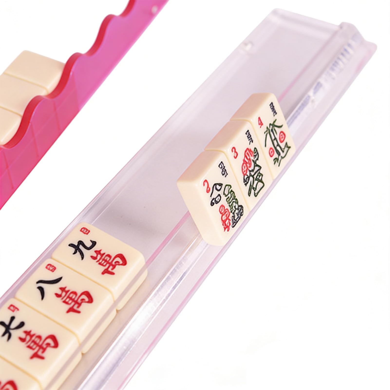 Spingitori per il del Mahjong per Stanza dei Giochi in Acrilico Trasparente