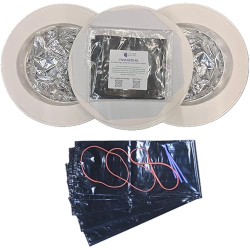 Laveo by Dry-Flush 3-pack Cartridge Refill Set