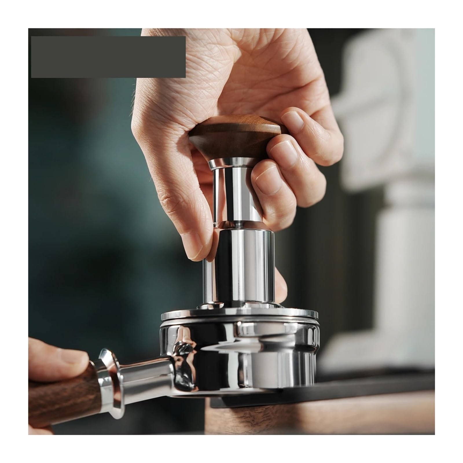 Caffè con feedback di pressione a 4 molle e 30 libbre(58.35mm Thread Black)
