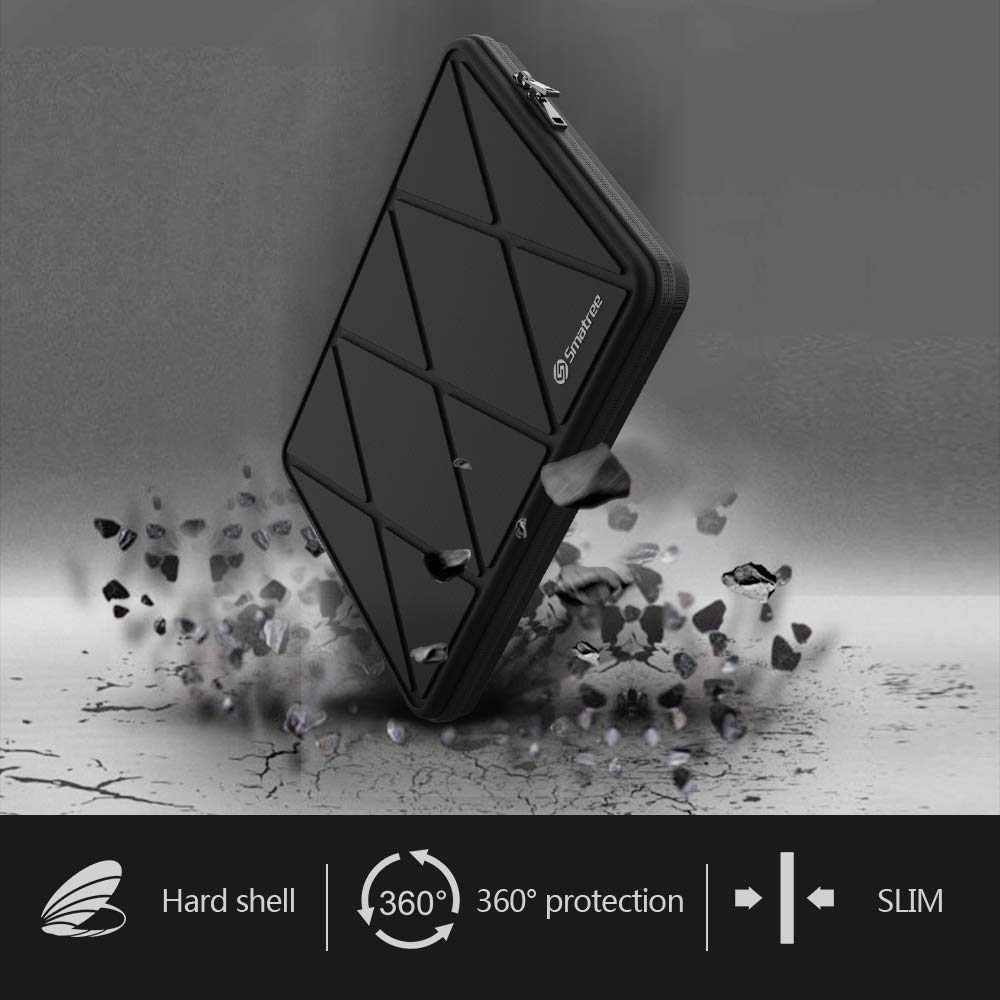 Smatree Hartschalen Laptop Hülle Kompatibel mit 16,2 Zoll MacBook Pro 2023 2021, 15,4 Zoll MacBook Pro, LG gram 16 Zoll/LG gram Style 16 Zoll, Schlank Tasche (!!Zu klein für Laptops Anderer Marken)