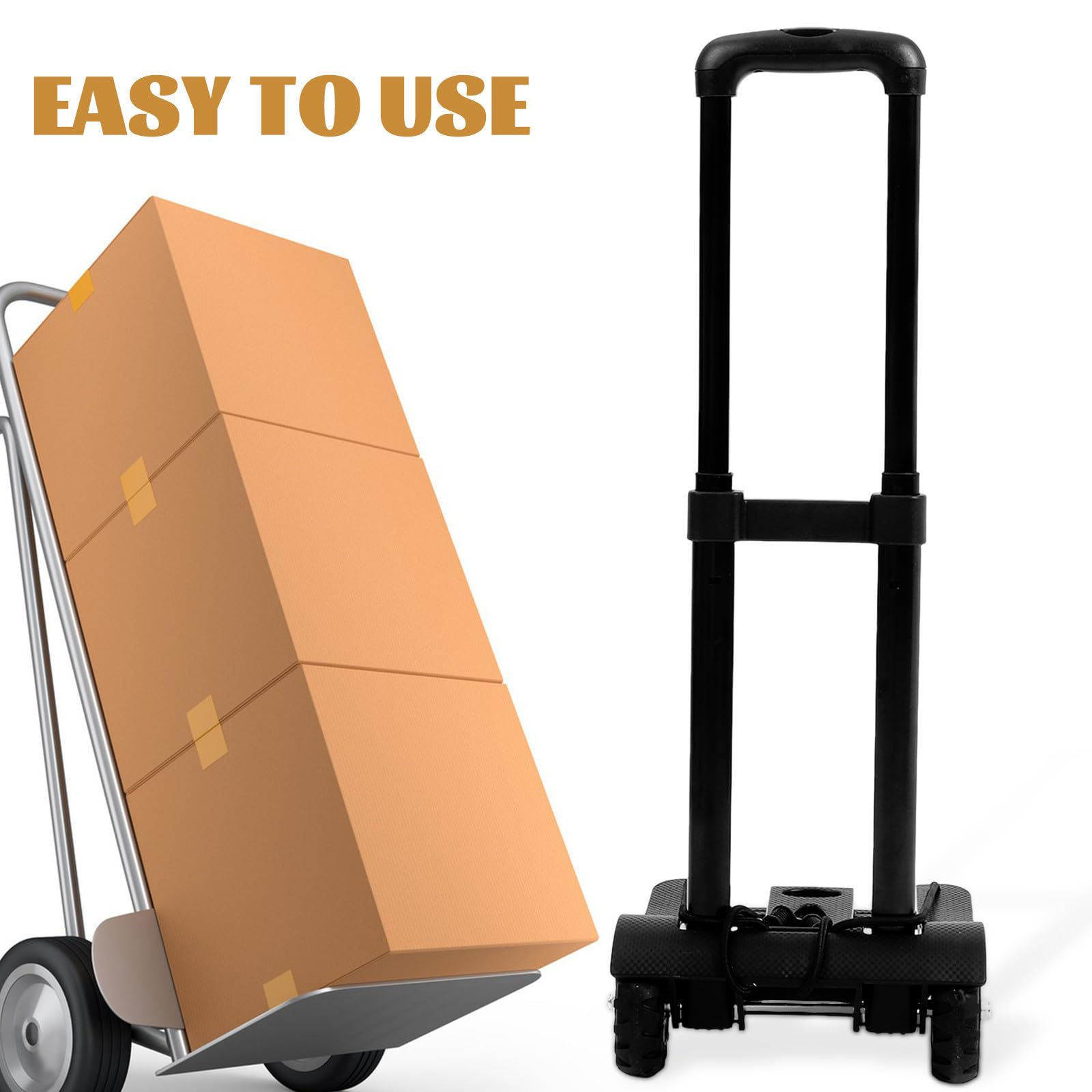 Carrito y Portátil de Aleación de Aluminio Plegable para Compras Viaje