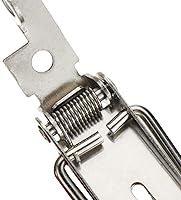 Vista 4 de Pestillos de pecho con resorte de acero inoxidable - 10 piezas