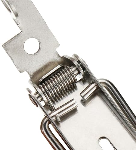 Miniatura 4 de Pestillos de pecho con resorte de acero inoxidable - 10 piezas