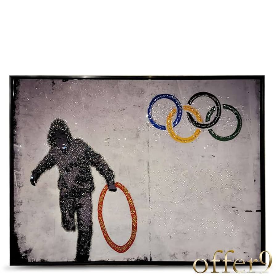 五輪バンクシー Amazon.co.jp: Art Panel, Crystal Picture, Crystal Art Frame