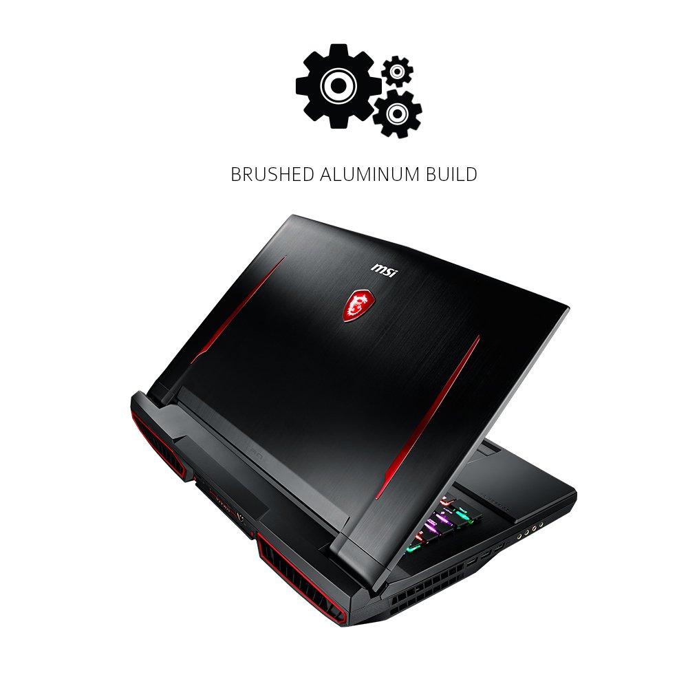 MSI 4K Display Extreme Gaming Laptop 17.3-Inch (i7-7700HQ GTX1080