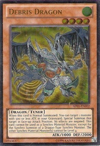 YU-GI-OH! - Debris Dragon (AP01-EN002) - Astral Pack: Booster One - Unlimited Edition - Ultimate Rare