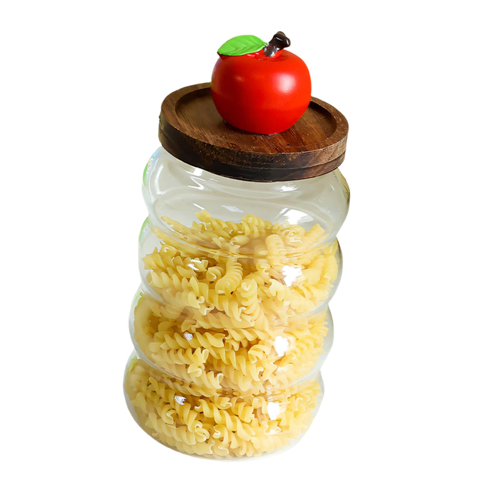 Kaeltsyn Sturdy Airtights Glass Seasoning Jar Perfect for Preserving Coffee Store Organization Containers