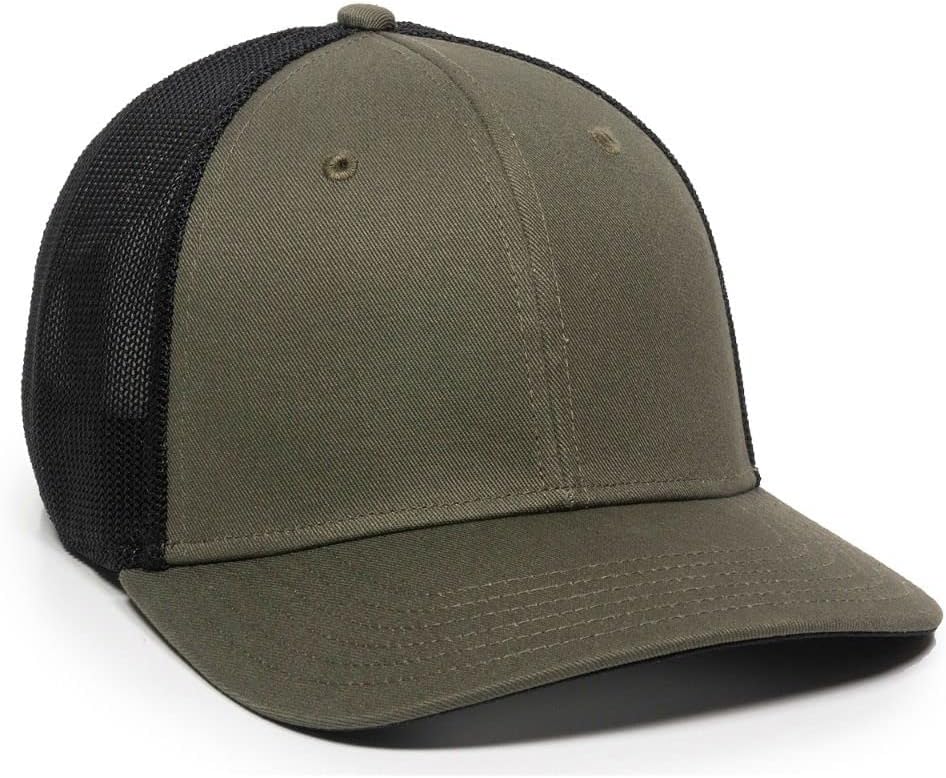 Outdoor Cap RGR-360M Olive/Black, One Size Fits All