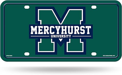 Miniatura 151 de NCAA etiqueta de metal para auto, negro