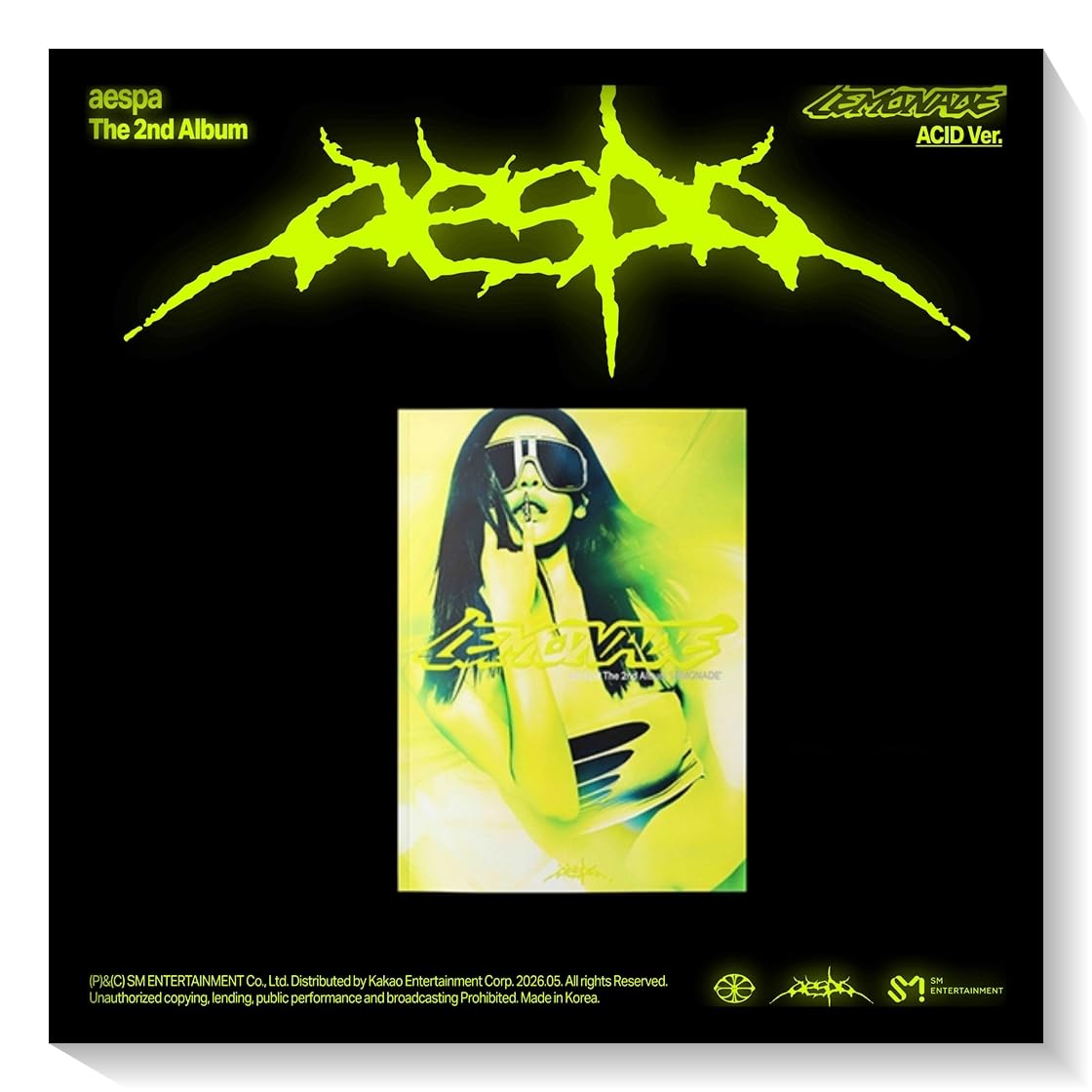 Amazon.co.jp: aespa (エスパ) - 2nd Full Album [ LEMONADE ] (ACID