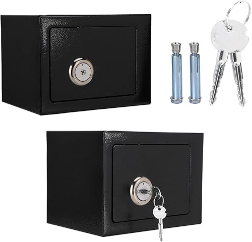 Miniatura 4 de Caja de seguridad, caja de seguridad, bloqueo de teclado, caja de dinero, joyas, pasaportes, oficina en casa, hotel, documentos comerciales, dinero