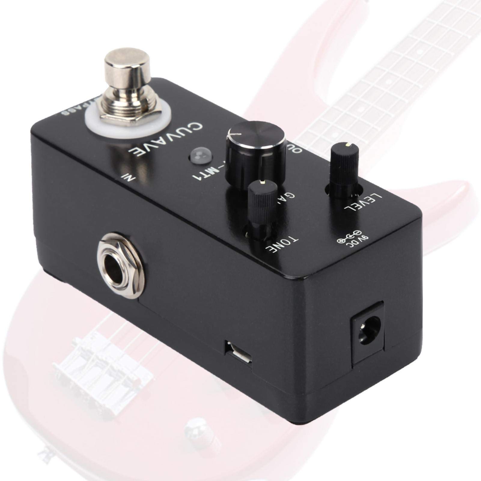 Pedale effetto per chitarra, suono e distorto pulito Feedback dinamico Basso consumo energetico Pedale per chitarra per suonare una varietà di brani in stile metal per la musica