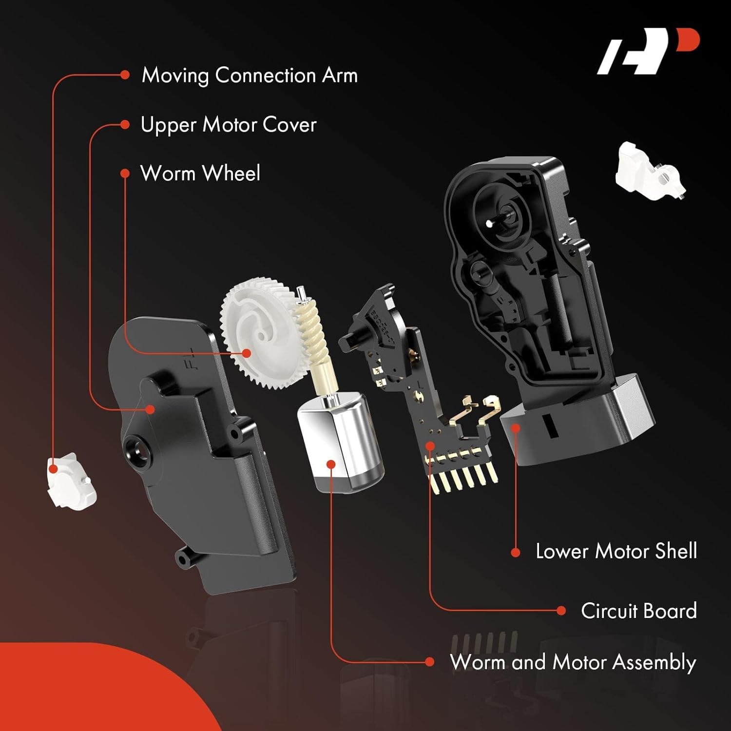 A-Premium Fuel Filler Door Lock Latch Actuator Compatible with Hyundai Azera 2012-2017, Sonata 2015-2019 & Kia Cadenza 2017-2019, Optima 2016-2020, Sedan, Replace# 81590-C1000