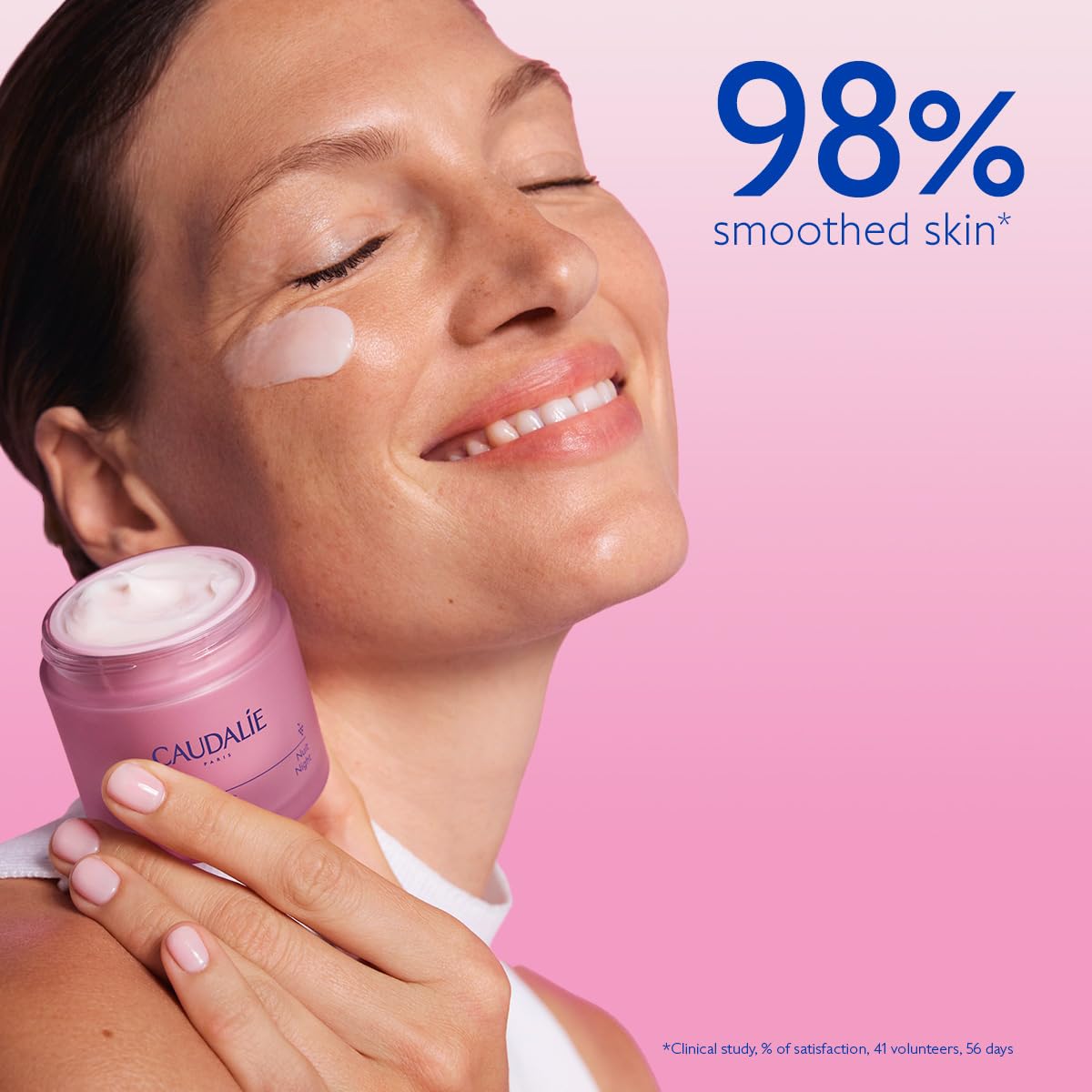 Caudalie Resveratrol-Lift Firming Night Cream - 50 mL, Pink, 50 ml (Pack of 1) - Image 2