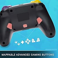 Vista 4 de PowerA Enhanced Wireless Controller for Nintendo Switch - Pikachu vs. Gengar, Nintendo Switch - OLED Model, Nintendo Switch Lite, Gamepad, game