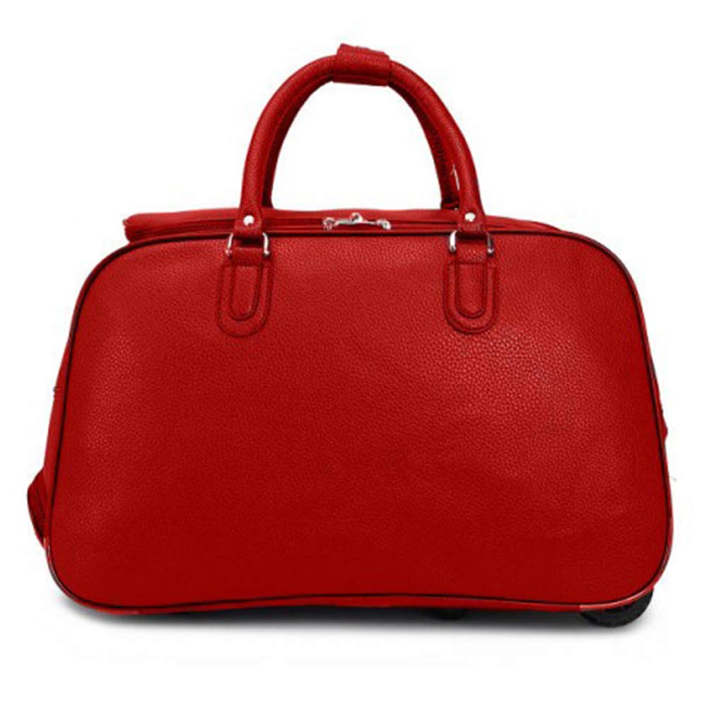 Buy New Ladies Travel Holdall Bags Hand Luggage Womens Faux Leather