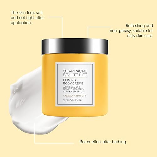 Miniatura 3 de Champagne Lift & Reafirming Body Cream con Complejo Reafirmante Luxe-Lift, crema hidratante antienvejecimiento para la piel, hidrata la piel seca en