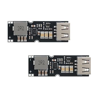 2pcs TPS61088 Li Battery Boost Module 3.7V to 5V/9V/12V Fast Charging Board