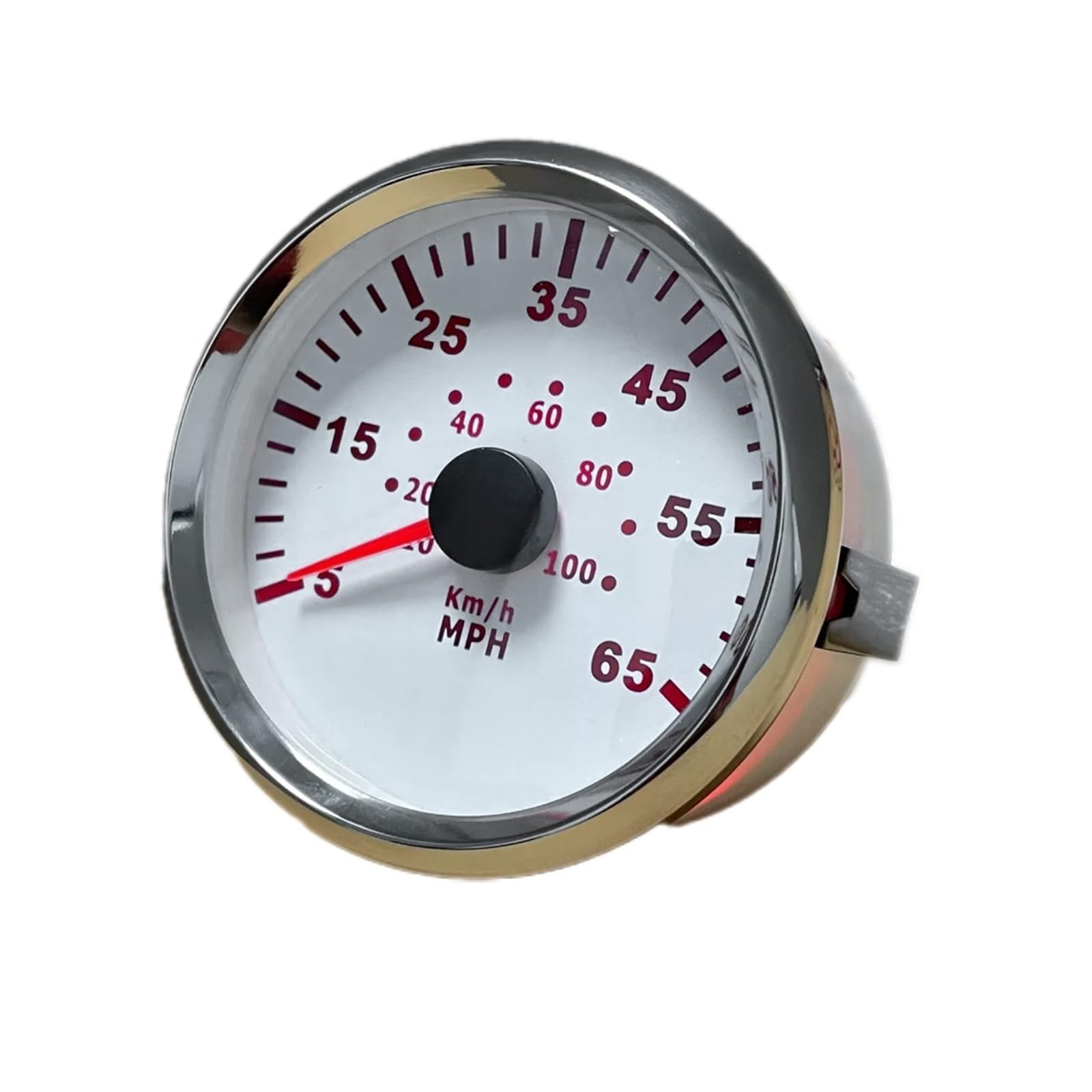 Tachimetro Per Barche E Yacht Con Tubo Pitot - Misuratore Velocit&agrave; 0-55MPH/0-90KM/H, IP67