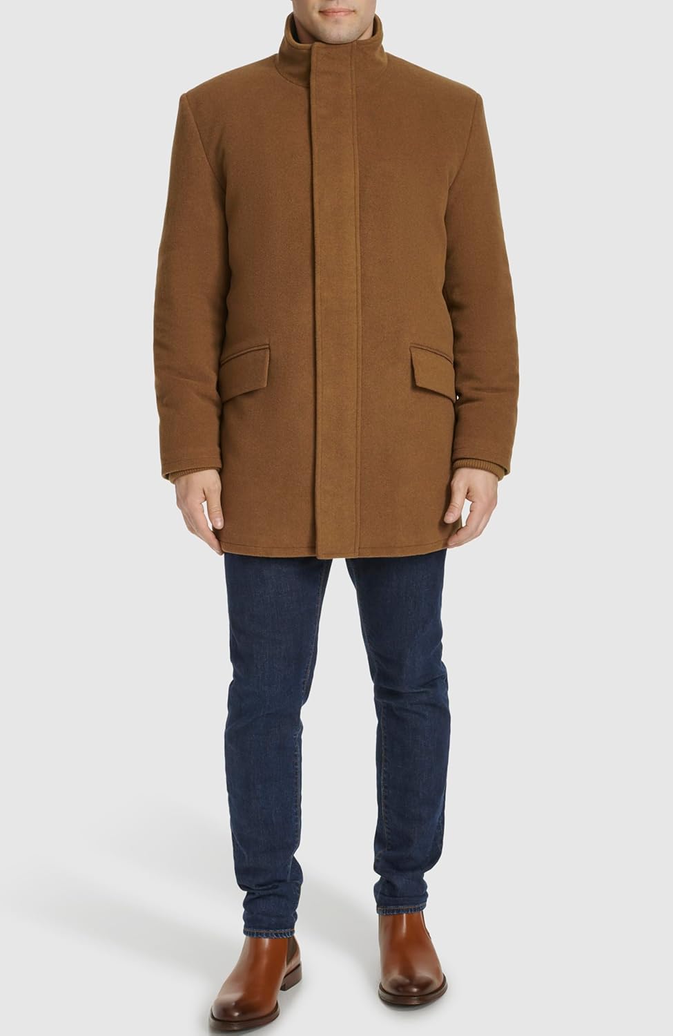 Cole Haan mens Casual Cold Weather Soft Coat - Image 2