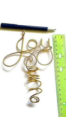 Miniatura 3 de Mini Joy Wire Word Tree Topper For Small Trees