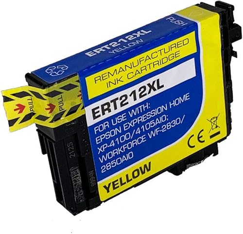 Miniatura 4 de Cartucho de tinta remanufacturado de repuesto para Epson 212 212XL para XP-4100 XP-4105 WF-2830 WF-2850 (3 colores)