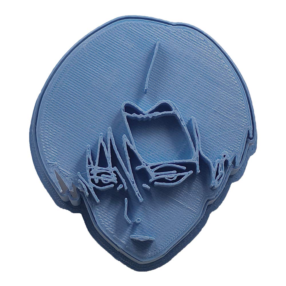 Cuticuter Levi Shingeki No Kyojin Cookie Cutter, Blue, 8 x 7 x 1.5 cm