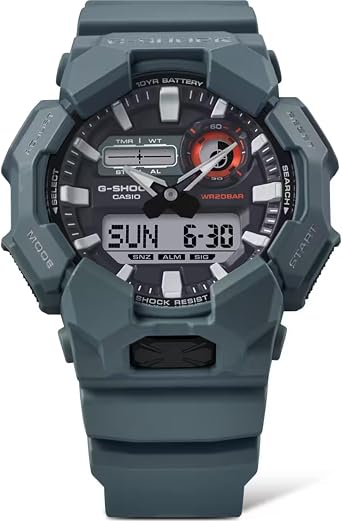 Casio GA-010-2ADR Kol Saati, G-Shock, Analog/Digital, Mavi, Erkek