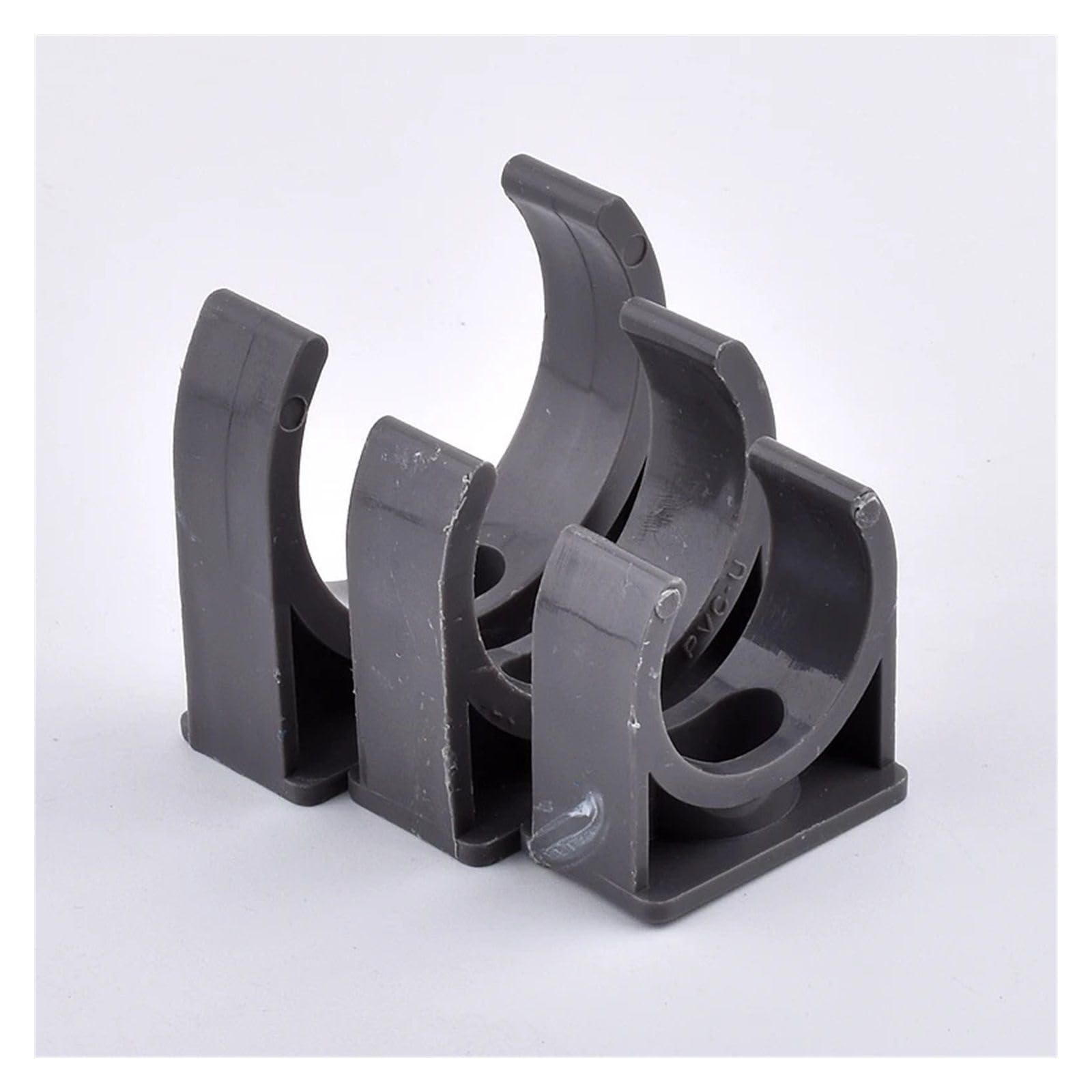 Plastikowe klipsy do węży 10-80 szt. 20 mm-50 mm zacisk rurowy z PVC typu U, pasek do rur, złącze do nawadniania ogrodu, adapter do akwarium, klips do rur(50mm,10Pcs)