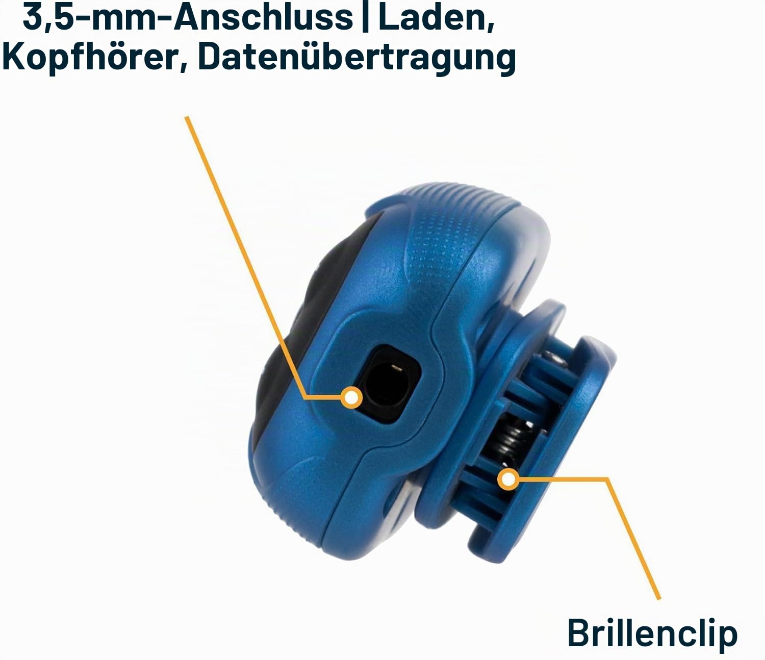 Wasserdichtes 8 GB SYRYN Swimbuds Flip Bundle zum Schwimmen mit Musik | Ziehen Sie MP3, AAC, M4a, FLAC per Drag & Drop über PC oder Mac (kein Apple Music, Spotify oder andere Streaming-Dienste)