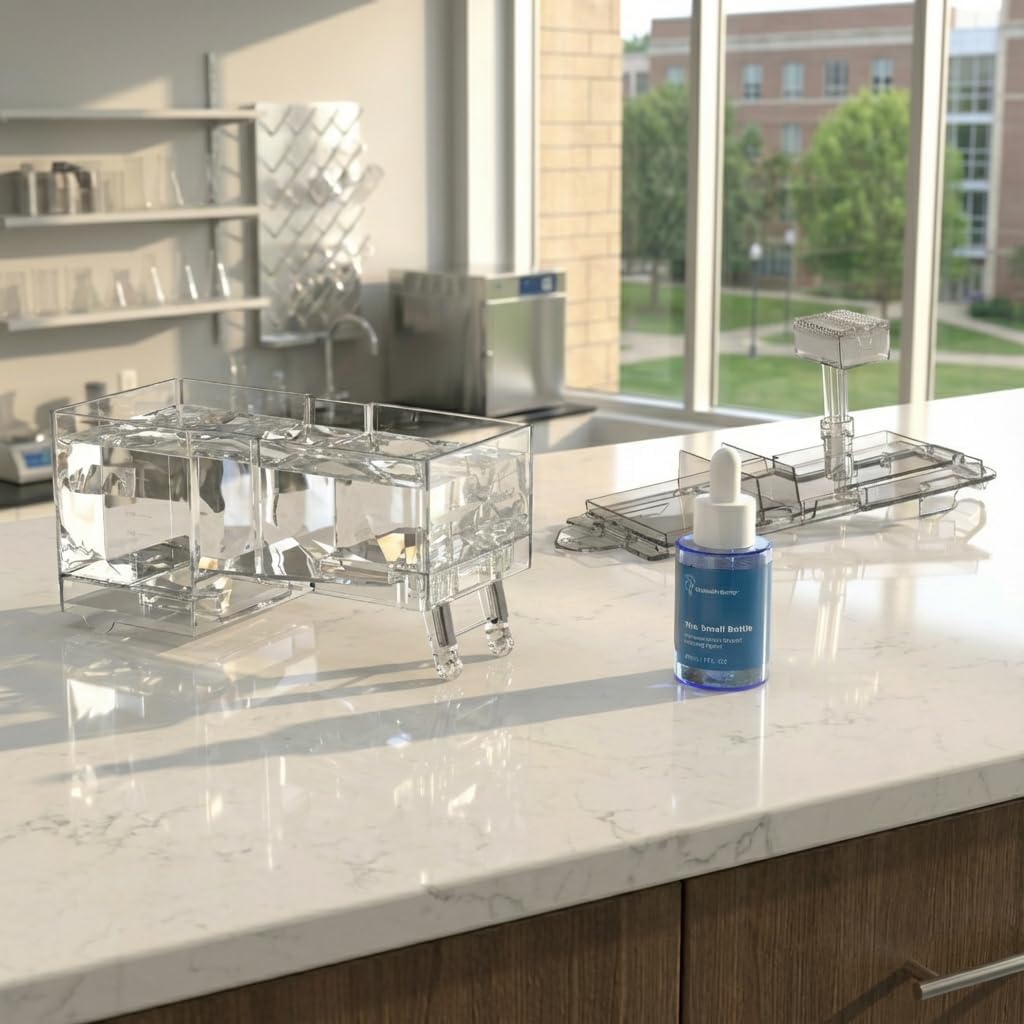 HumminGuru Automatic Water Dispenser for HG01 & NOVA Ultrasonic Vinyl Record Cleaner Machine with Built-in Water Filtration, 500+ Record Cleaning Cycles per Charge (Water Dispenser + 650ml Water Tank)