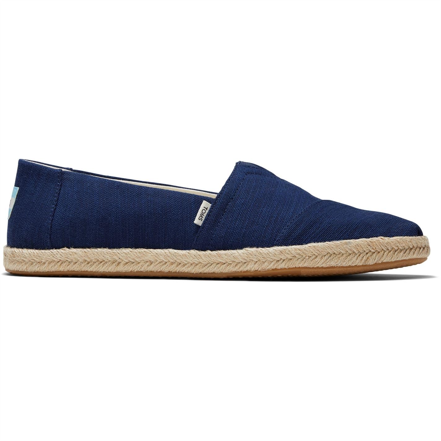 Toms Men's Blue Alpargata Rope Shoes in Size 11, Sports Direct