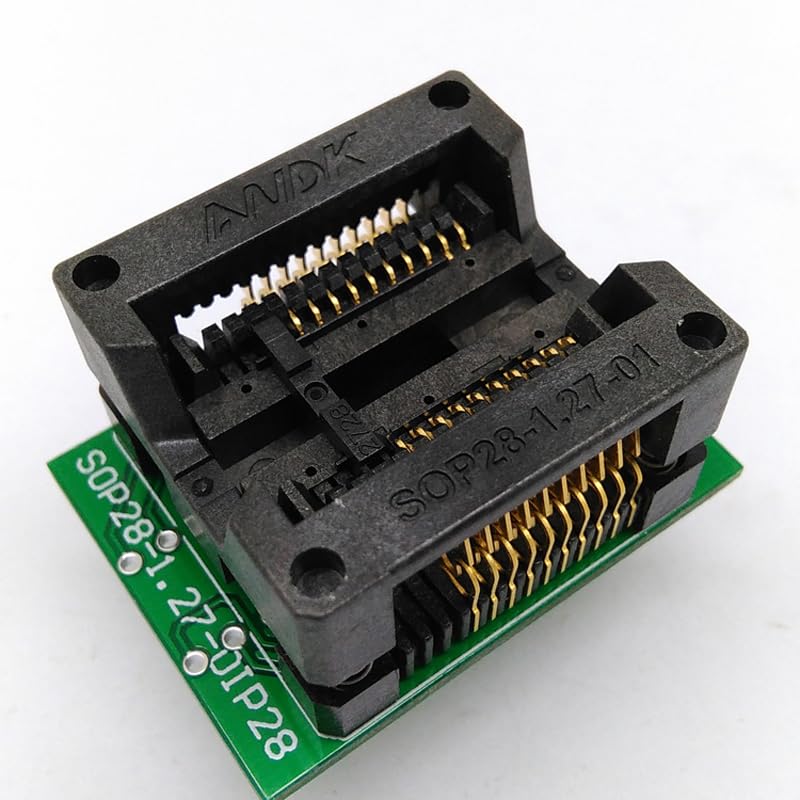Wiring Connecting Terminals - ANDK SSOP20 TSSOP20 DIP20 Programming Adapter pin Pitch 1.27mm IC Test Socket OTS-28-1.27-01 Programmer Socket ZIF Adapter