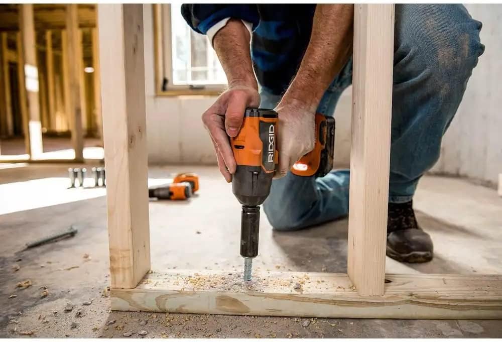RIDGID 18V Brushless Cordless 1/2 in. Impact Wrench Kit with 4.0 Ah Battery and Charger
