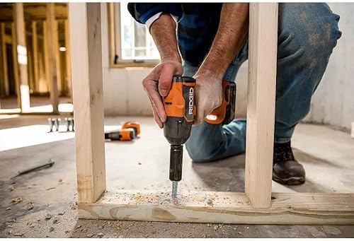 Miniatura 8 de SHAKLAK Pacroban - Kit de llave de impacto inalámbrica de 18 V sin escobillas de 1/2 pulgada con batería de 4.0 Ah y cargador