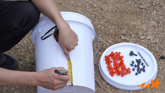 Whimsii Chicken Waterer Nipples (15 Pack), Horizontal Side , Anti-Leak