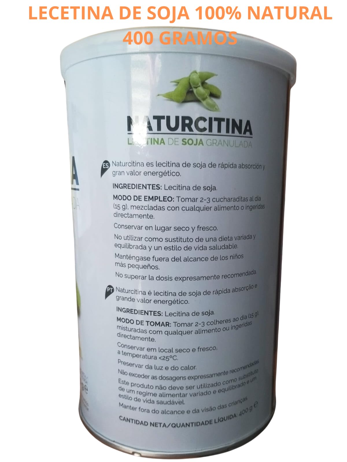 LECITINA de SOJA GRANULADA -Lecitina de Soja - Soja - Lecitina- Baja Colesterol - Lecitina - Lecitina de Soja Polvo - Lecitina Soja - Soja en Grano - Lecithin - Colesterol - Proteina - Lecitina+Soja