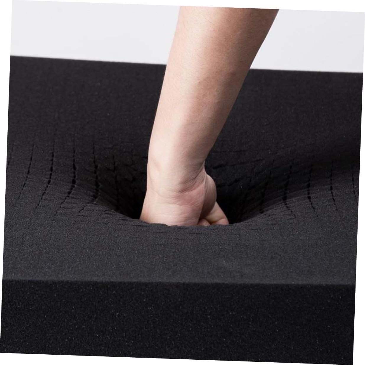 2pcs Black Foam Insert Padding Sheets 405x305x50mm Pearl Cotton Foam Liner for Shipping Packaging and DIY Projects