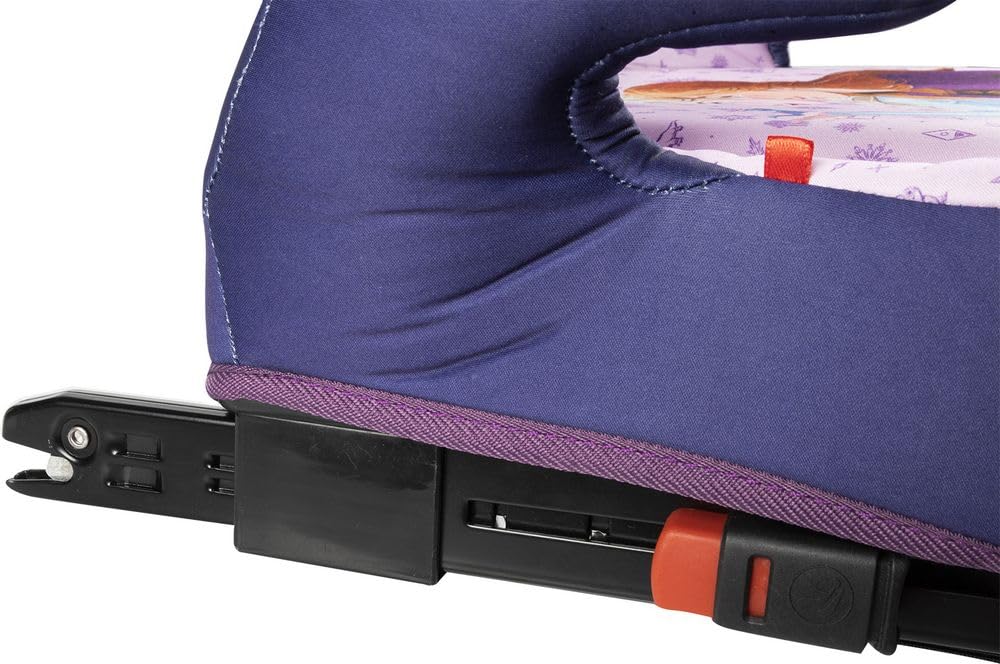 Fotelik dziecięcy z oparciem samochodowym ISOFIX Disney Frozen i-Size ECE R129, Wzrost dziecka 125-150 cm, 22-36 kg, 6-12 lat, grupa 3, łatwy do przenoszenia - zdejmowany i zmywalny