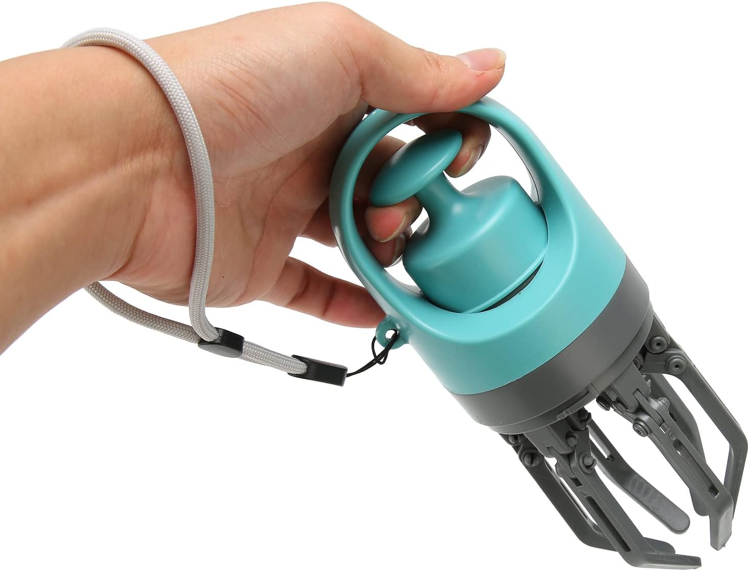 Dog Poop Scooper with Retractable Strap, ABS Material, Easily Clean Dog Waste, Lightweight Portable Dog Claw Poop Scooper, Bag Dispenser for Outdoor Walking