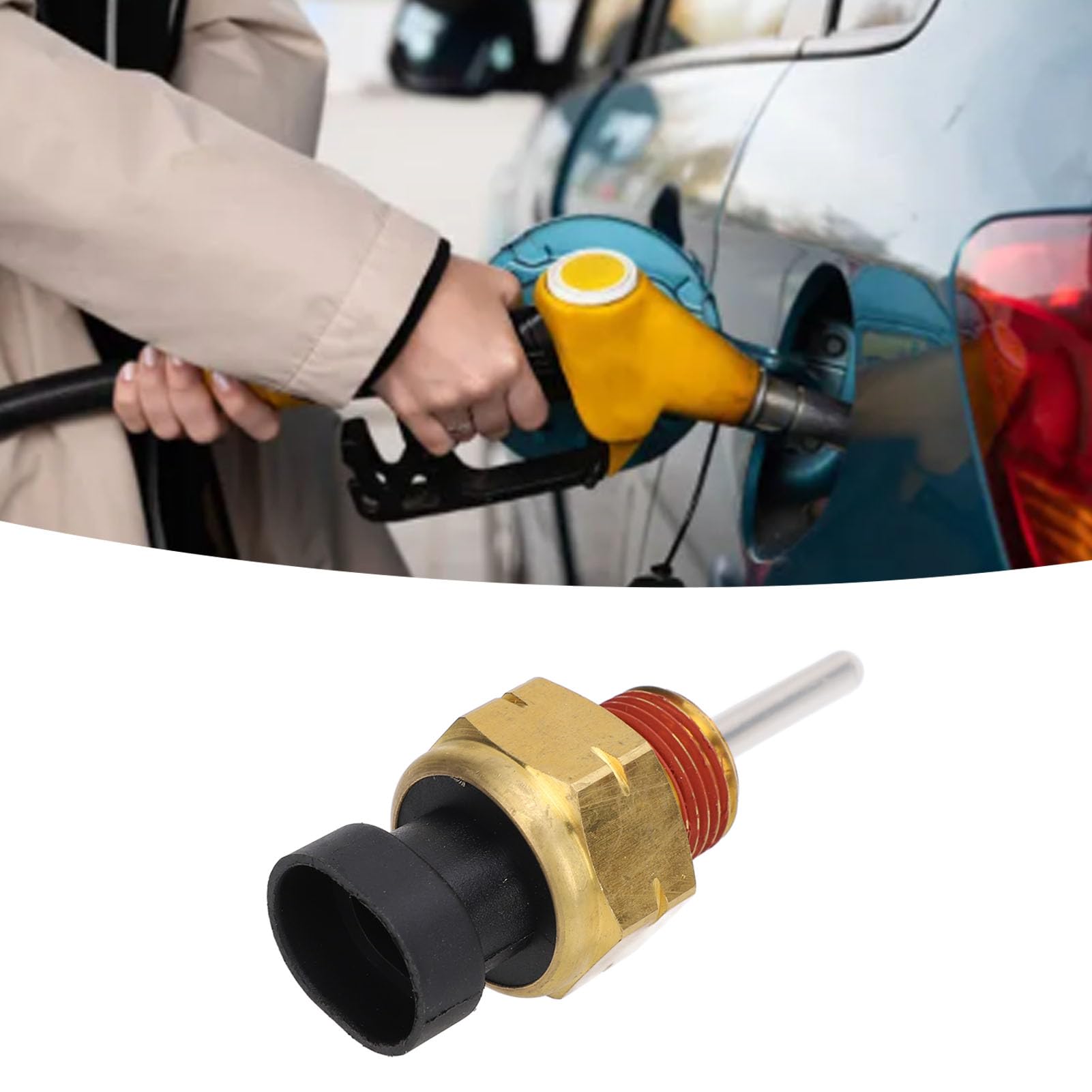 Sensore 'interruttore a Temperatura del Refrigerante CH12541 /2 Pollici Trasmettitore Idraulico in Metallo per Motore e Vari Fluidi