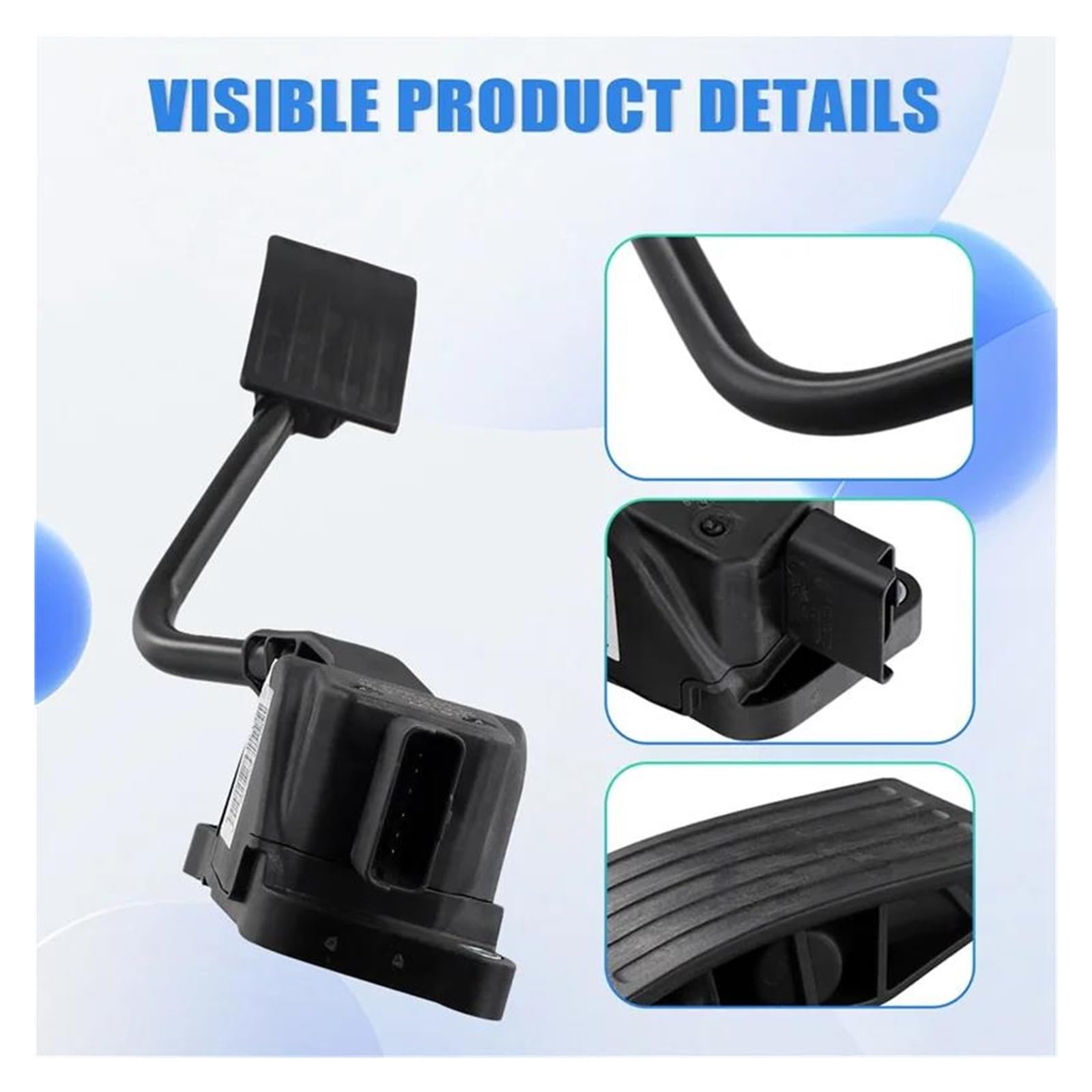 Detector Pedal Acelerador Para 407 508 Para C5 (X7) C6 Sensor Pedal Acelerador Coche 1601EP