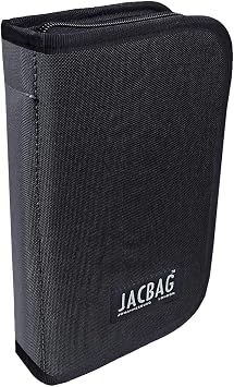JACBAG COVER - RUBBER PENCIL CASE WITH HARD COVER (Black)