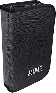 JACBAG COVER -SERT KAPAKLI LASTİKLİ KALEMKUTU (Siy