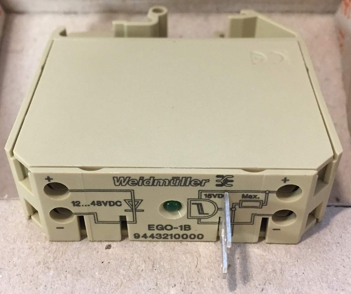 Weidmüller 9443210000 relais de commande EGO1B tension 5V - 2