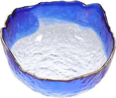 Hand Soaking Bowls Nail Supplies Soaking Bowl Glass Manicure Hand Bowl Art Hand Soak Bowls Soaking Tray Spa Massage Soak Bowls for Art Polishing Remover Terrarium Manicure Bowl