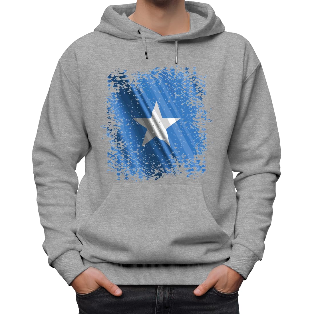 Somalia Africa Mogadishu Country Series Nationality Flag, klasyczna bluza z kapturem, uniseks dla mężczyzn i kobiet