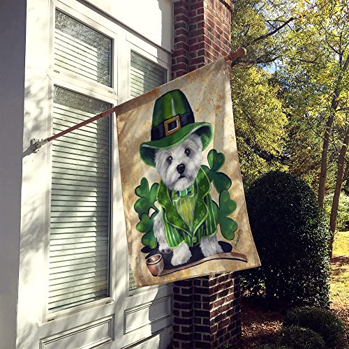 Drapeau de la Saint-Patrick Westie multicolore en polyester grand format - 3