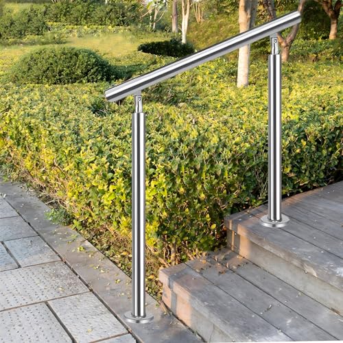 Rampe pour marches extérieures réglable avec kit installation complet - 2